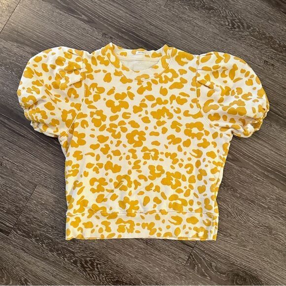 MOTHER Tops - Mother The Short-Sleeve Curve Ball Top